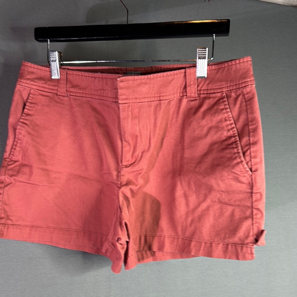 Soho Rust color Shorts Tailored Cotton Blend size 10